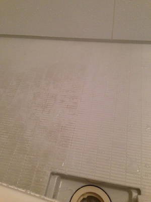 浴室の床、before_after