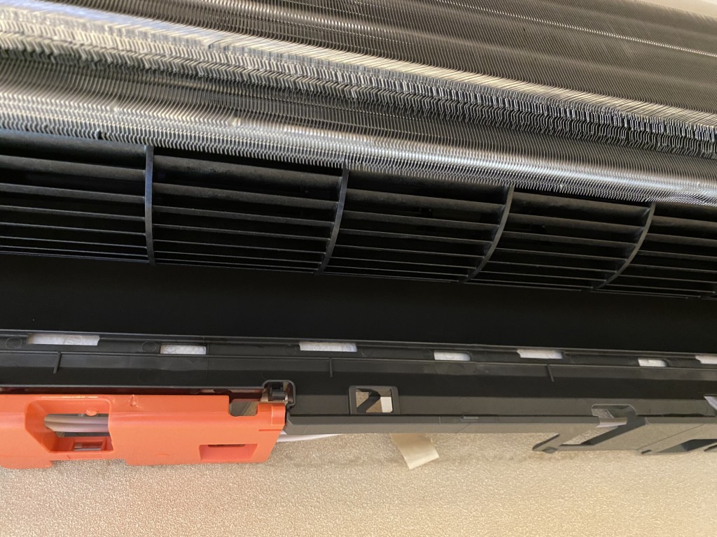 エアコンクリーニング後の送風ファン